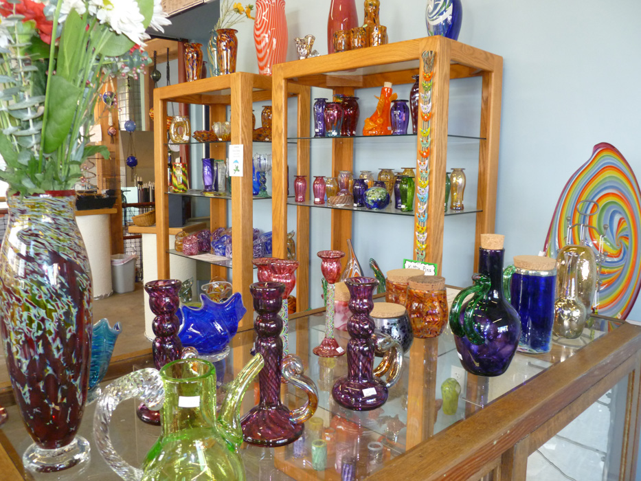 shop shelves